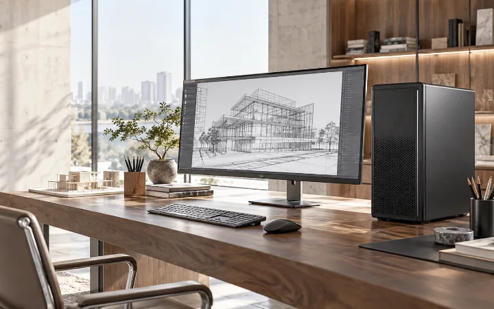 Dell Precision 5860,原创设备示意,非型号实拍